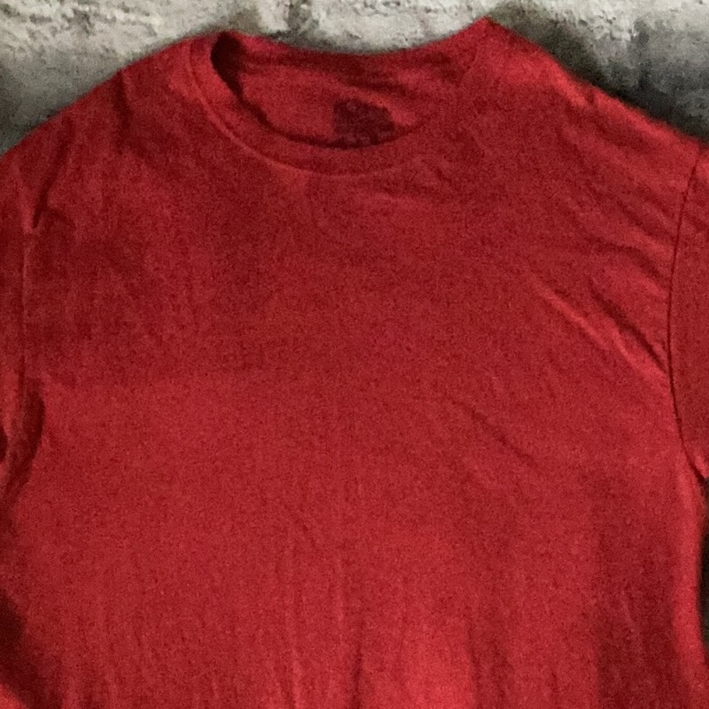 Plain Fruit & Loom Red Shirt